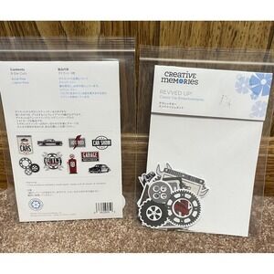 Creative Memories "Revved Up! Classic Car Embellishments 9 Die Cuts